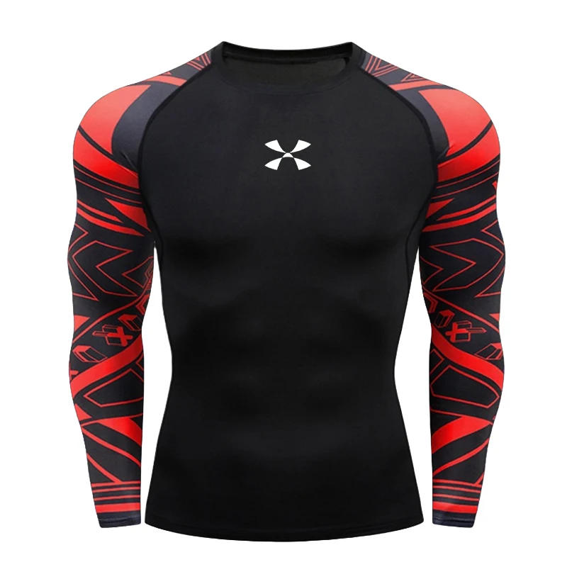 Rash Guard - เสื้อยืดออกกำลังกายสำหรับผู้ชาย Cody Lundin แบบรัดกระชับ เหมาะสำหรับใส่เล่นกีฬาและว่ายน้ำ ขายส่ง
