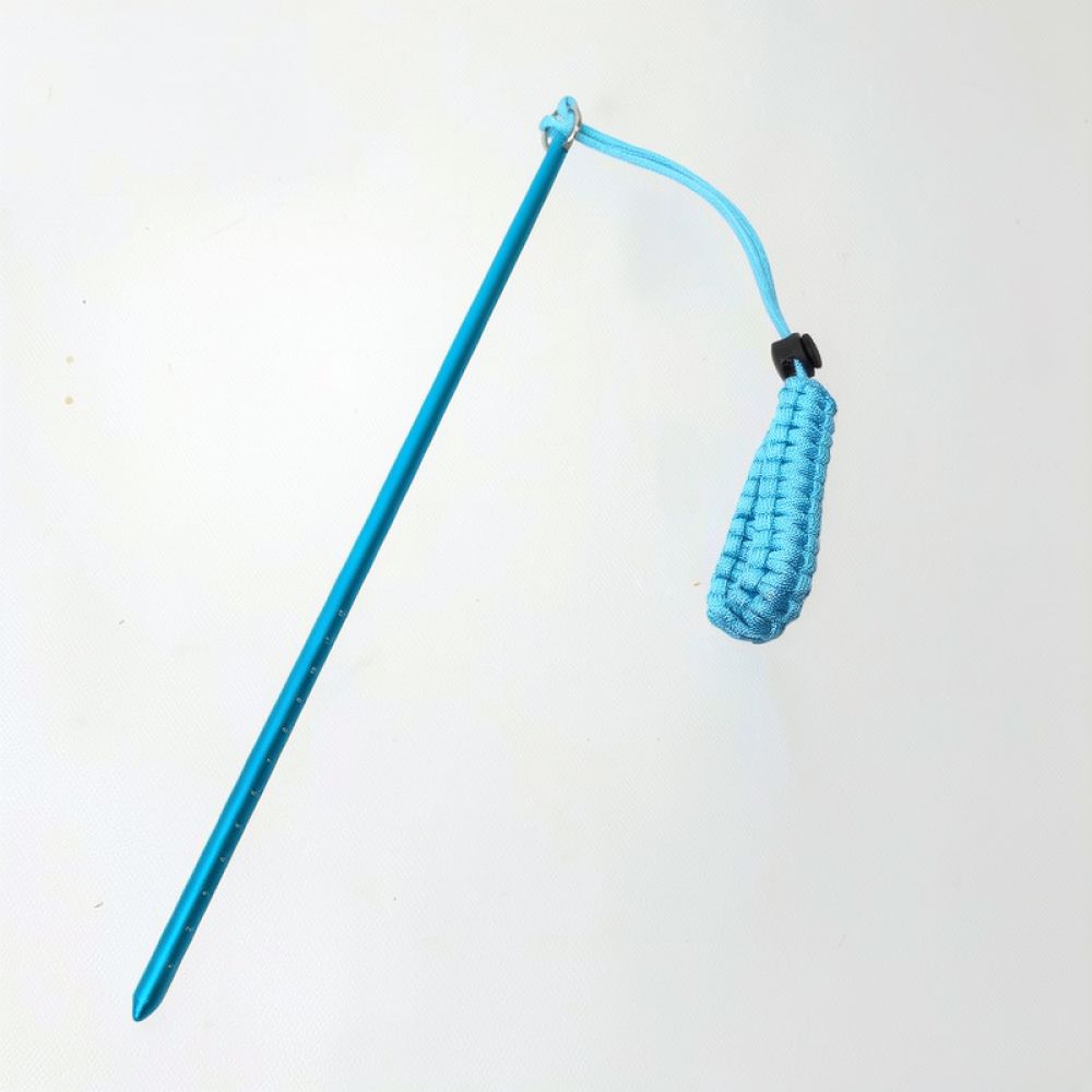 Snorkeling Gear - แท่งอะลูมิเนียมสำหรับดำน้ำ ใช้เป็นตัวชี้และตัวกันกระแทกถัง พร้อมสเกล สำหรับอุปกรณ์เสริมเพื่อความปลอดภัยในการสื่อสารขณะดำน้ำ Yexize