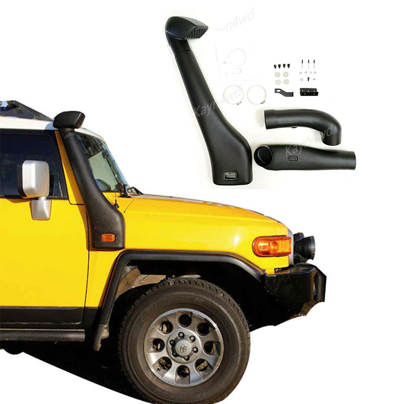 Snorkel Set - ชุดอุปกรณ์เสริมภายนอกรถยนต์แบบออฟโรด 4x4 ชุดสน็อกเกิ้ลสำหรับดูดอากาศเข้า สำหรับรถยนต์โตโยต้า FJ Cruiser