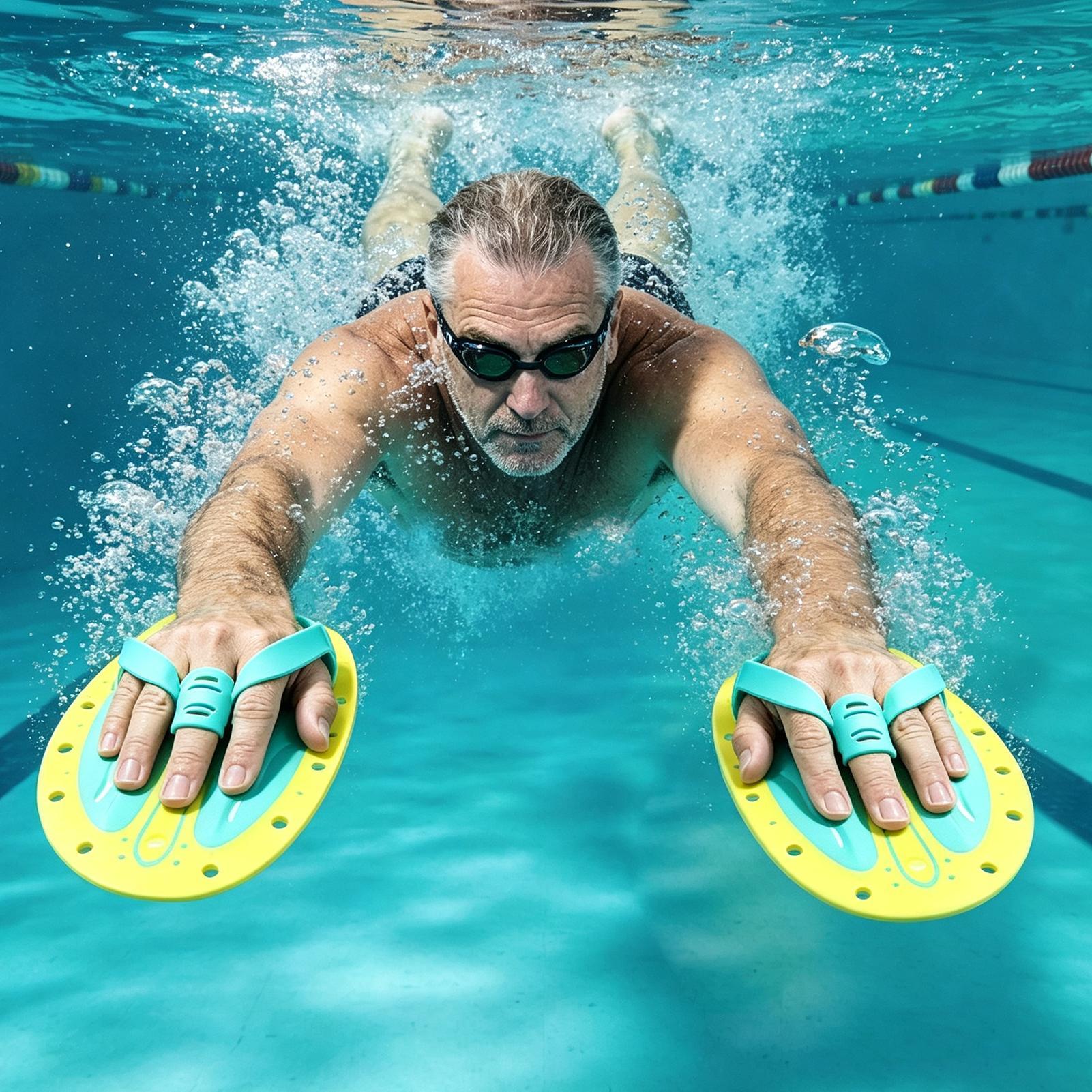 อุปกรณ์ฝึกว่ายน้ำพร้อมสายรัดปร - Swim Fins บทวิจารณ์และราคา