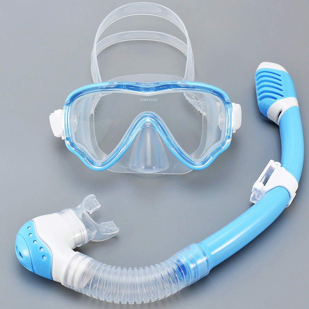 ชุดหน้ากากดำน้ำและสน็อกเกิลสำห - Snorkel Set บทวิจารณ์และราคา