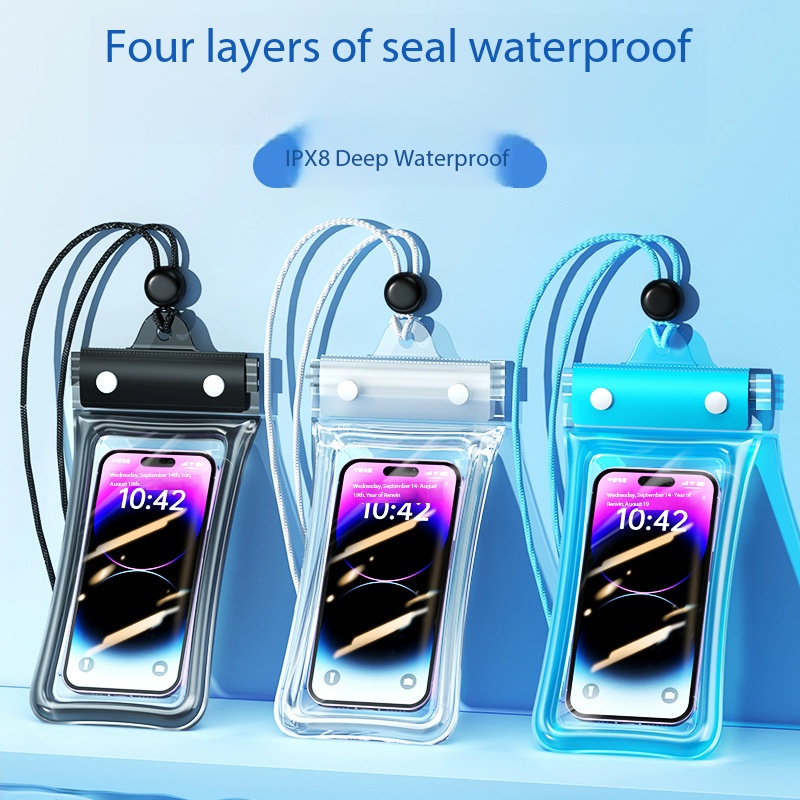 1 ชิ้น กระเป๋าใส่โทรศัพท์กันน้ - Dry Bag Waterproof บทวิจารณ์และราคา