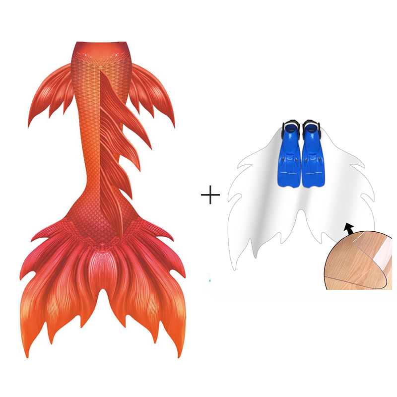 สกินหางนางเงือกสำหรับผู้หญิงสี - Swim Fins บทวิจารณ์และราคา
