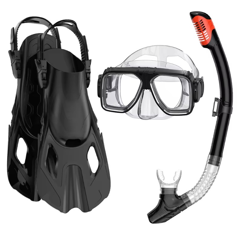 ชุดดำน้ำแบบมืออาชีพ 3 ชิ้น หน้ - Swim Fins บทวิจารณ์และราคา