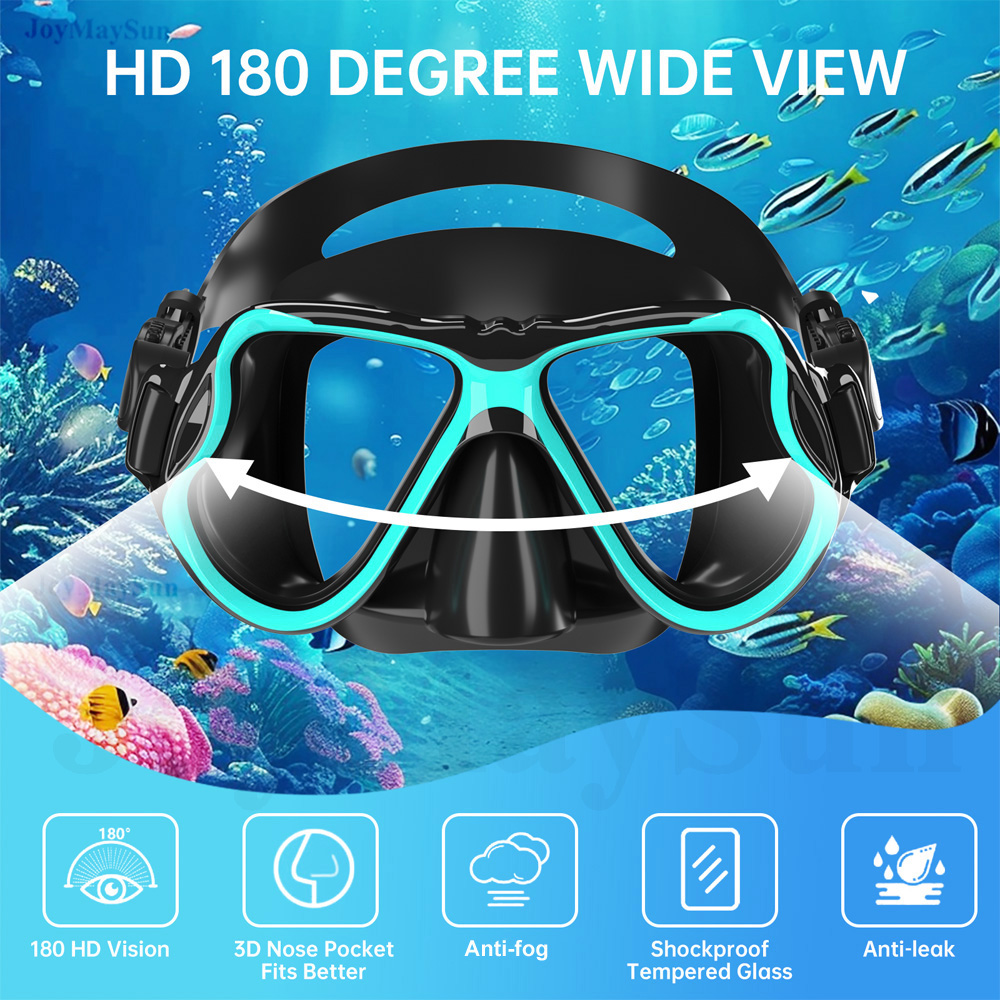 ชุดหน้ากากดำน้ำพร้อมท่อหายใจ ม - Snorkel Set บทวิจารณ์และราคา