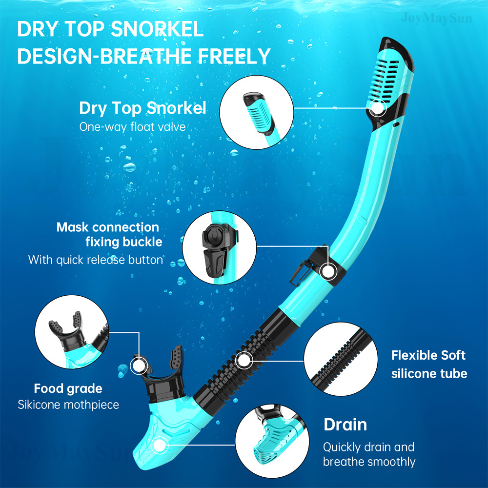 ชุดหน้ากากดำน้ำพร้อมท่อหายใจ ม - Snorkel Set บทวิจารณ์และราคา